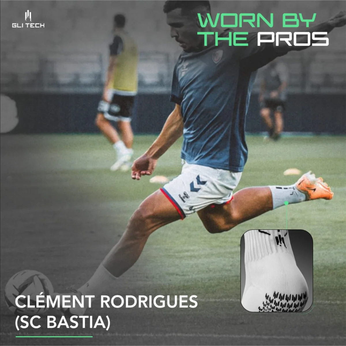 Chaussettes antidérapantes PREF Glitech